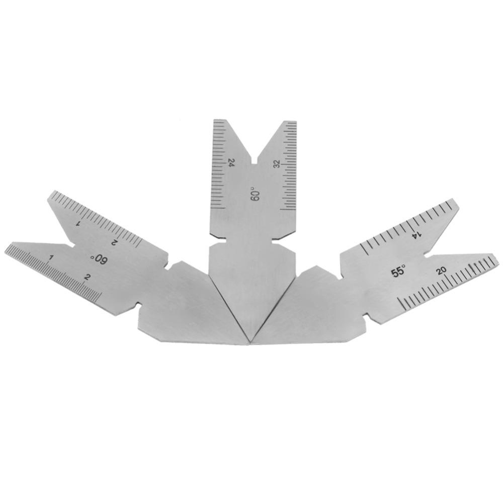 55 Degree Thread Pitch Gauge 60 Degree Fishtail Gauge Precision Center Gauge  Screw Cutting Tools