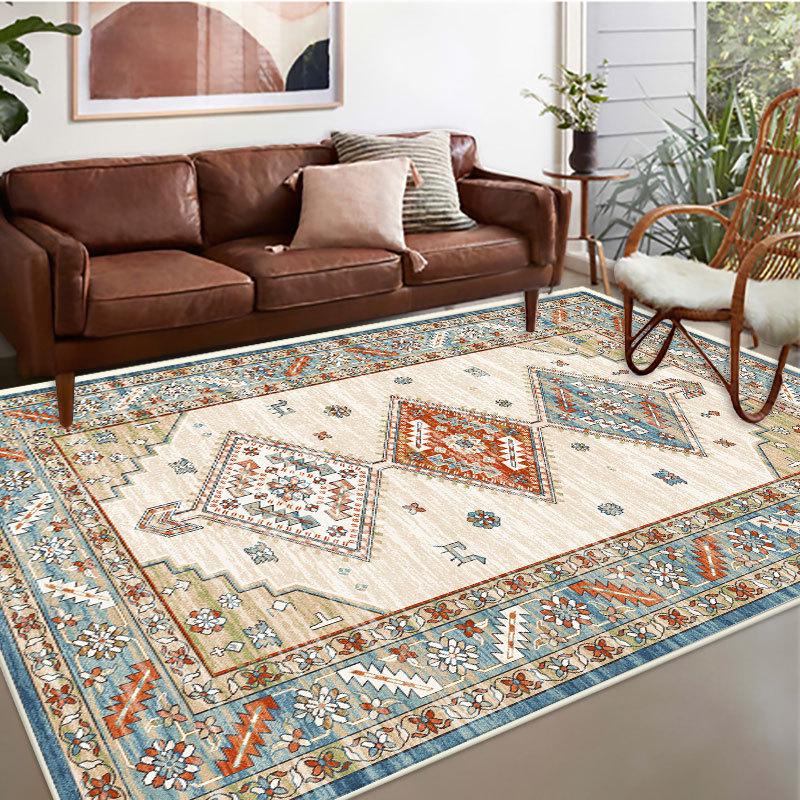 Nordic Retro Persian Ethnic Style Living Room Carpet and Floor Mat