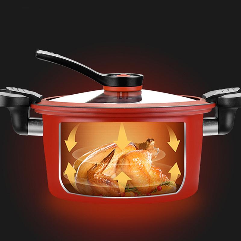 Micro Pressure Crock Pot 3.5L Pressure Cooker Outdoor Camping Micro Pressure Cooker Household Mini Rice Cooker
