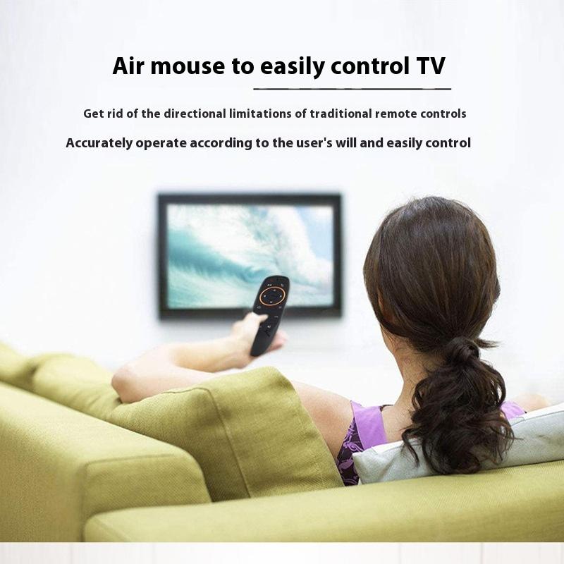G10 Air Flying Mouse 2.4G Wireless Set-top Box Remote Control, Gyroscope with Voice Flying Mouse Bluetooth Dual