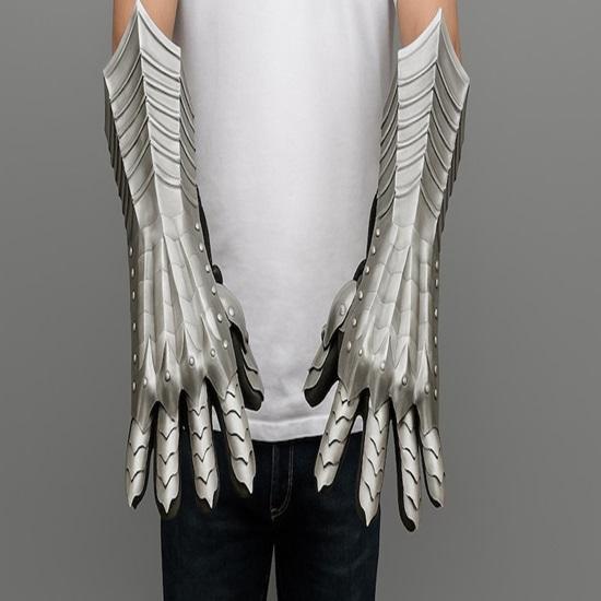 Medieval Nazgul Gloves Set  Pair Of Gothic Gauntlet Gloves  Halloween Costume Role Play  Cosplay Costume Gauntlets