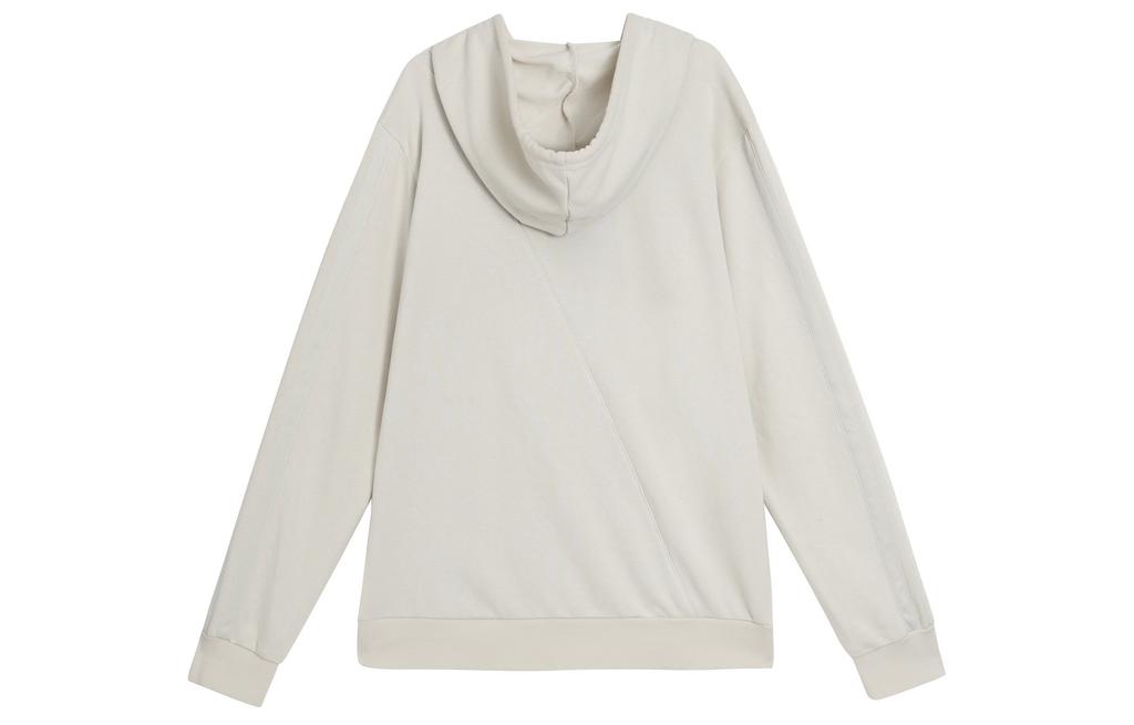 adidas Sweatshirts Men's Ivory White Hooded Moderate Regular GT0215