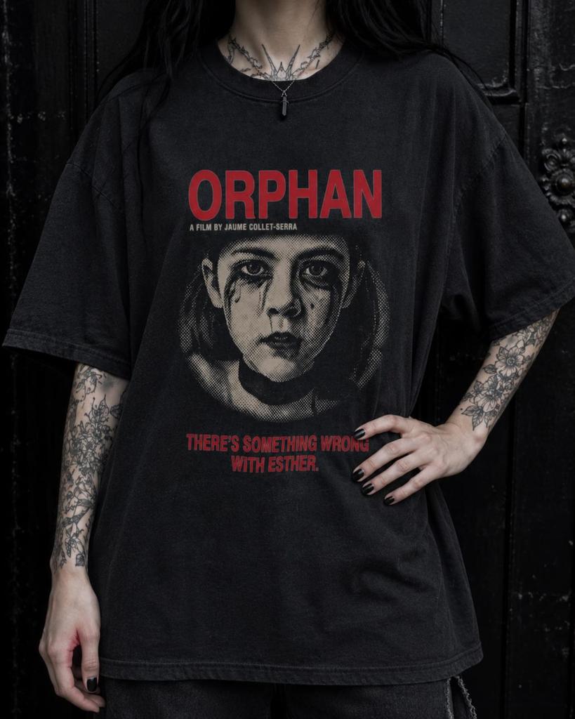 Orphan 'There's Something Wrong With Esther' Esther Coleman movie horror shirt