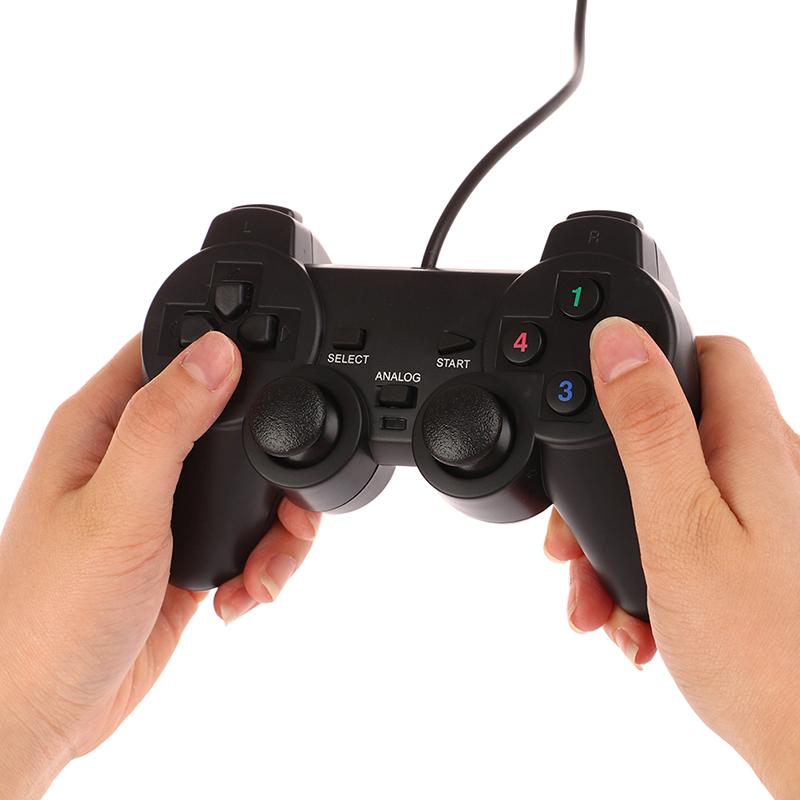 Wired 208 Usb For Computer Gaming Controller For Pc Dual Vibration Motors