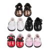 Multi Color Mini Doll Shoes Set Of 6 Pairs For 17cm/6.7in Dolls Detailed Craftsmanship Leather Style Footwear