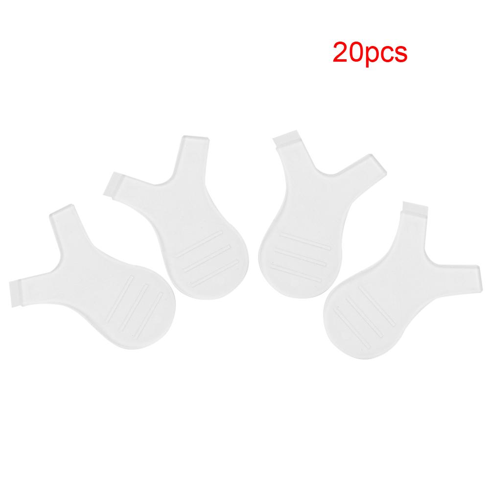 

20 шт. Профессиональный инструмент для подтяжки ресниц Щеточка Y-образной формы для завивки ресниц белый