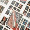 16 Sheets Per Pack Retro Style Stickers Scrapbook Stickers Diary Album Decoration DIY Hand Account Collage Stationery Stickers