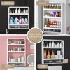 Bathroom Shelves Kitchen Wall Mounts Rack Storage Organizer Waterproof Multi-Layer Combination Holder Decoration Finishing Frame