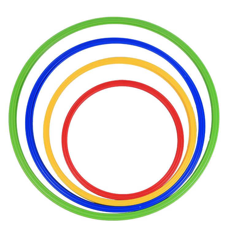 

Футбольное кольцо для прыжков на ловкость: Тренировочный круг для скорости и прыжков 30cm Ring синий