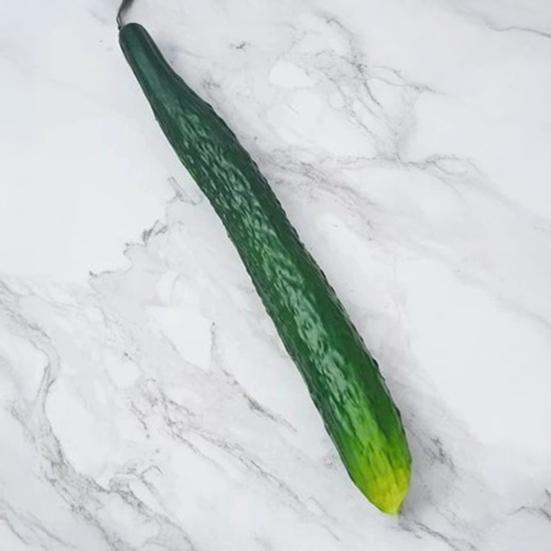 Fake Vegetable Squeeze Toy Anxiety Relief Simulation Eggplant Corn Cucumber Bitter Gourd Banana Sensory Toy Home Office Worker Relaxation Tool