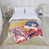 Anime Lucky Star  Blanket  Fuzzy Funny Warm Throw Blankets for Home Decoration