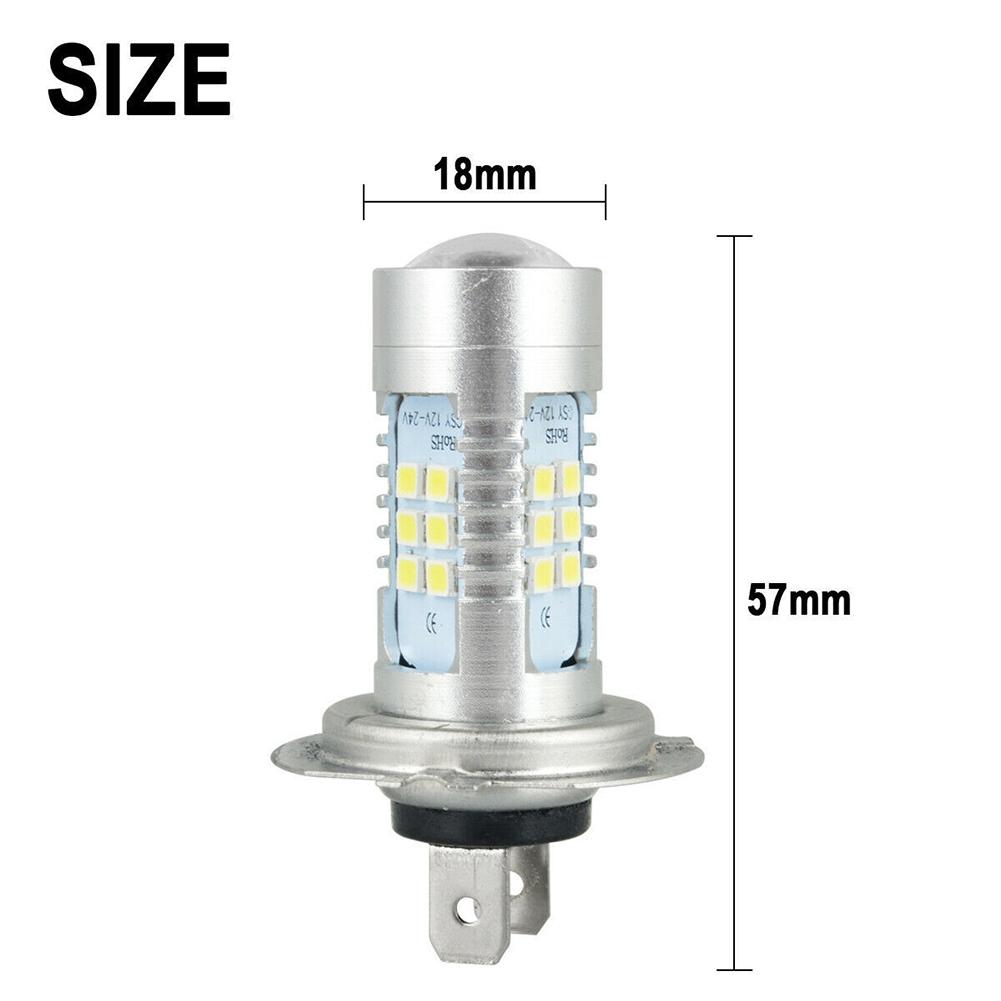 2 Pieces H7 LED Bulbs Kit 8.5*4.0 Cm H7 Waterproof Brand New