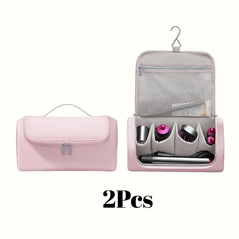 1/2 szt. Ukrywany haczyk Etui na suszarkę do włosów Wodoodporna Torba podróżna o dużej pojemności do przechowywania narzędzi do włosów Lokówka Antypoślizgowa saszetka