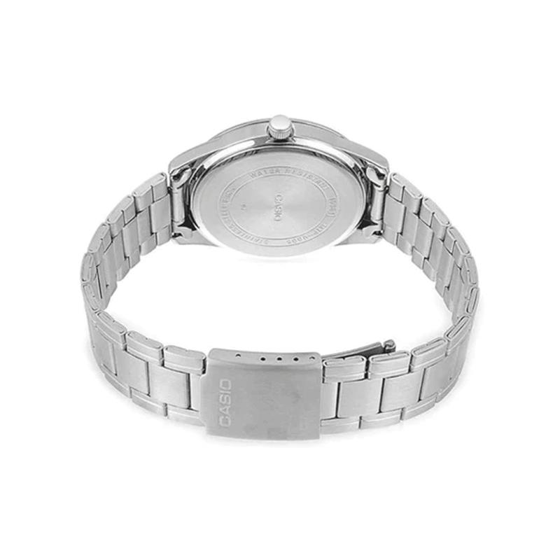 Casio STANDARD Series Life Waterproof Quartz Movement Stainless Steel Strap Japanese and Korean Watch Men's Watch Black MTP-V004D-1B2