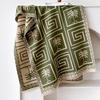 Simple Style Large Grid Temperament Double-sided Imitation Cashmere Scarf Winter High-end Warm Shawl