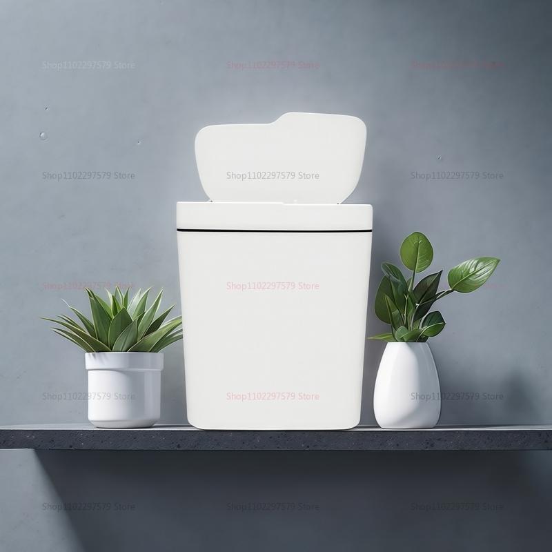 15L Automatische Contactloze Prullenbak Waterdichte Sensor Keuken Badkamer Slaapkamer Slimme Afvalbak voor Huis en Kantoor