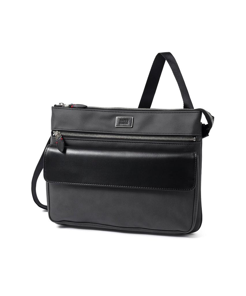 Shoulder Bag Takeokikuchi Cima Black [Takeokikuchi] Men's