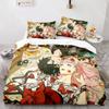 3D Print Darling In The Franxx Zero Two Bedding Set Bedspread Single Twin Full Queen King Size Bed Set Aldult Kid Bedroom Sets