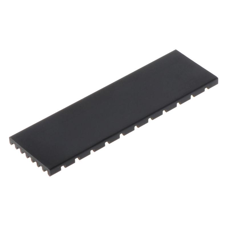 Aluminum Cooling Heat Sink Thermal Pads Heat Dissipation Radiator Thickness 3mm for M.2 Sata PCI-E NVME M2 SSD Heatsink