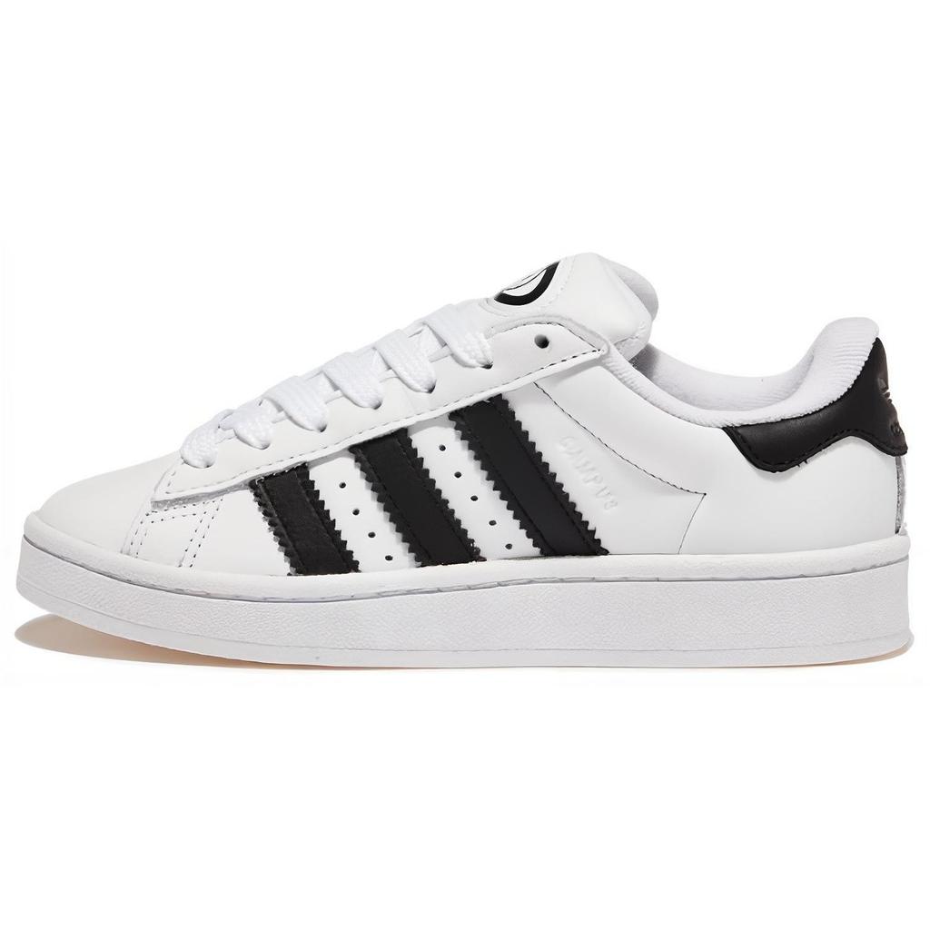 Adidas Originals Campus 00s Round Toe Lace-Up Shock Absorbing Durable Low-Top Skate Shoes Unisex Sneakers White IG8659