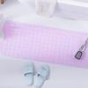 Bathroom Shower Mat 40x100cm PVC Skid Resistant Long Strip Shower Mats with Suction Cups for Home Purple