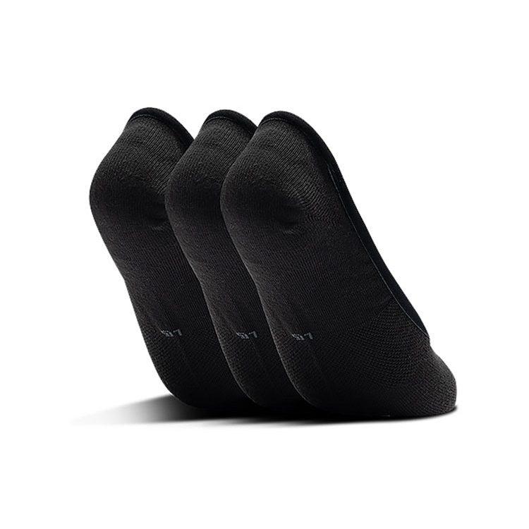 Under Armour Essential Lolo Liner Ankle Socks Unisex 3 Pack Black 1361148-001