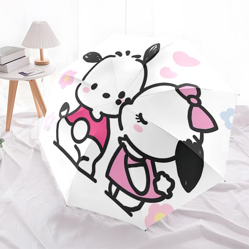

1pc Romantic Love Couple Umbrella - Automatic Opening/Closing, Foldable Design, Iron Frame, Outdoor Use, Perfect Gift for Fans, Travelers, Daily Use.Z