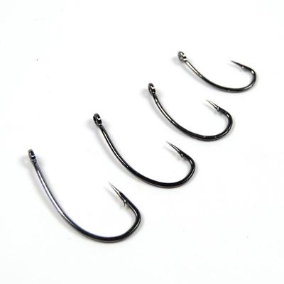 50PCS Scharfe Spitze Widerhaken Karpfen Angelhaken Größe 6 8 10 12 High Carbon Stahl Angelhaken Grob Angeln rig Haken