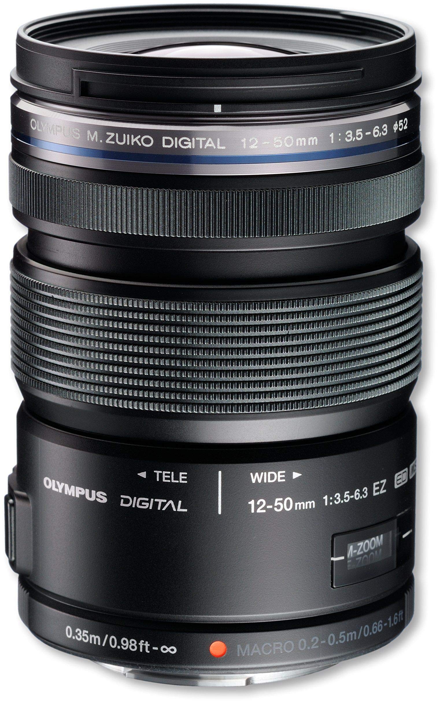

OLYMPUS EZ BLK Standard Zoom Lens Dustproof and Splashproof Black ED12-50mmF3.5-6.3 чорний