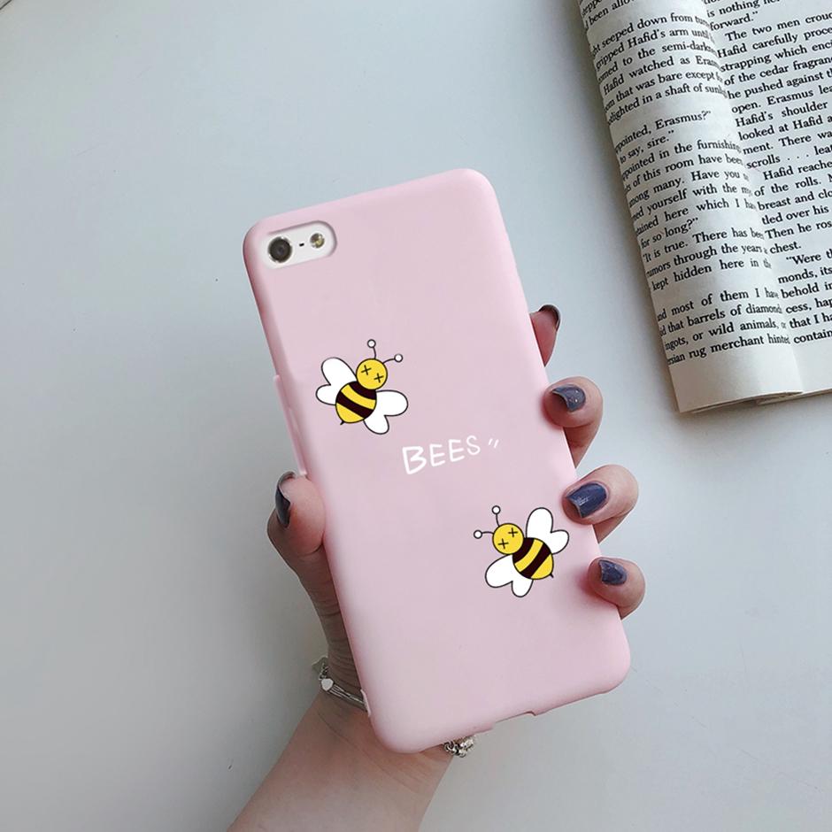 

For iPhone 5 5S SE 2016 Case for iPhone 5 S Cover Silicon Cute Painted Case for iphone SE Cover Bumper for iphone 5S Phone Shell iPhone 5 5s SE2016