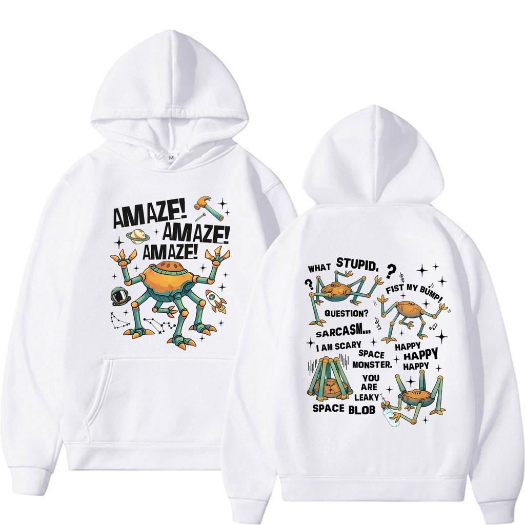 Rocky Amaze Project Hail Mary Book Inspired Funny Hooded Sweatshirts Men Women Oversized Hoodies Streetwear