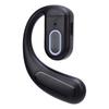 Bluetooth 5.4 Earpiece Noise Cancelling Mic 180mAh Battery Single Ear Headset with Ear Hook for Music Black