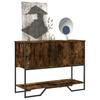 Vidaxl Stolik Konsolowy, Przydymiony Dąb, 100X35X74,5 Cm