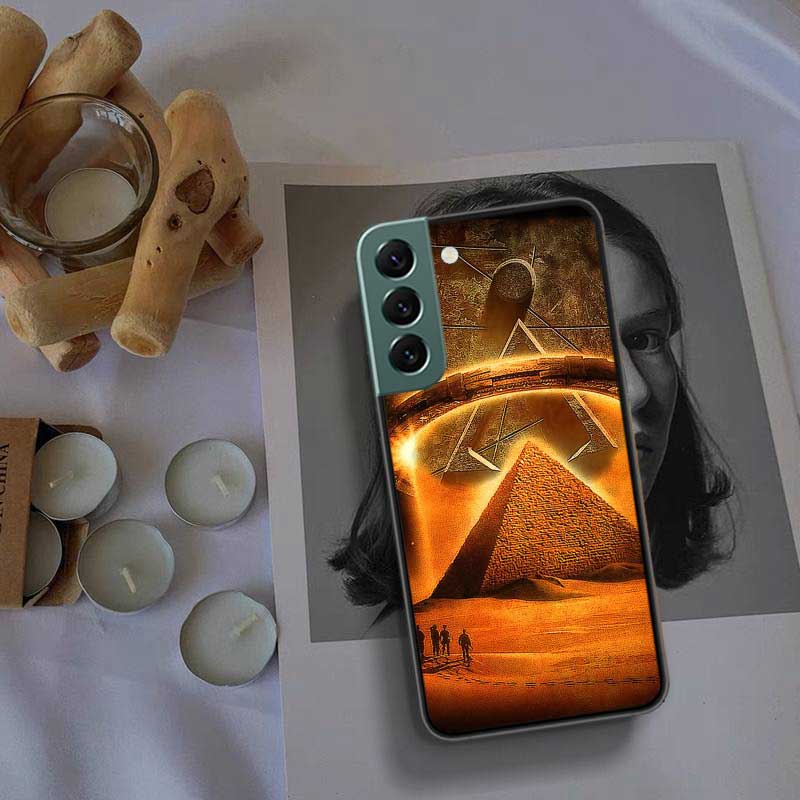 Egypt Pharaoh Phone Case For Samsung Galaxy A12 A22 A32 A42 A52 A72 A54 A34 A24 A14 A73 A53 A33 A23 A13 5G F52 F62 Cover Shell C