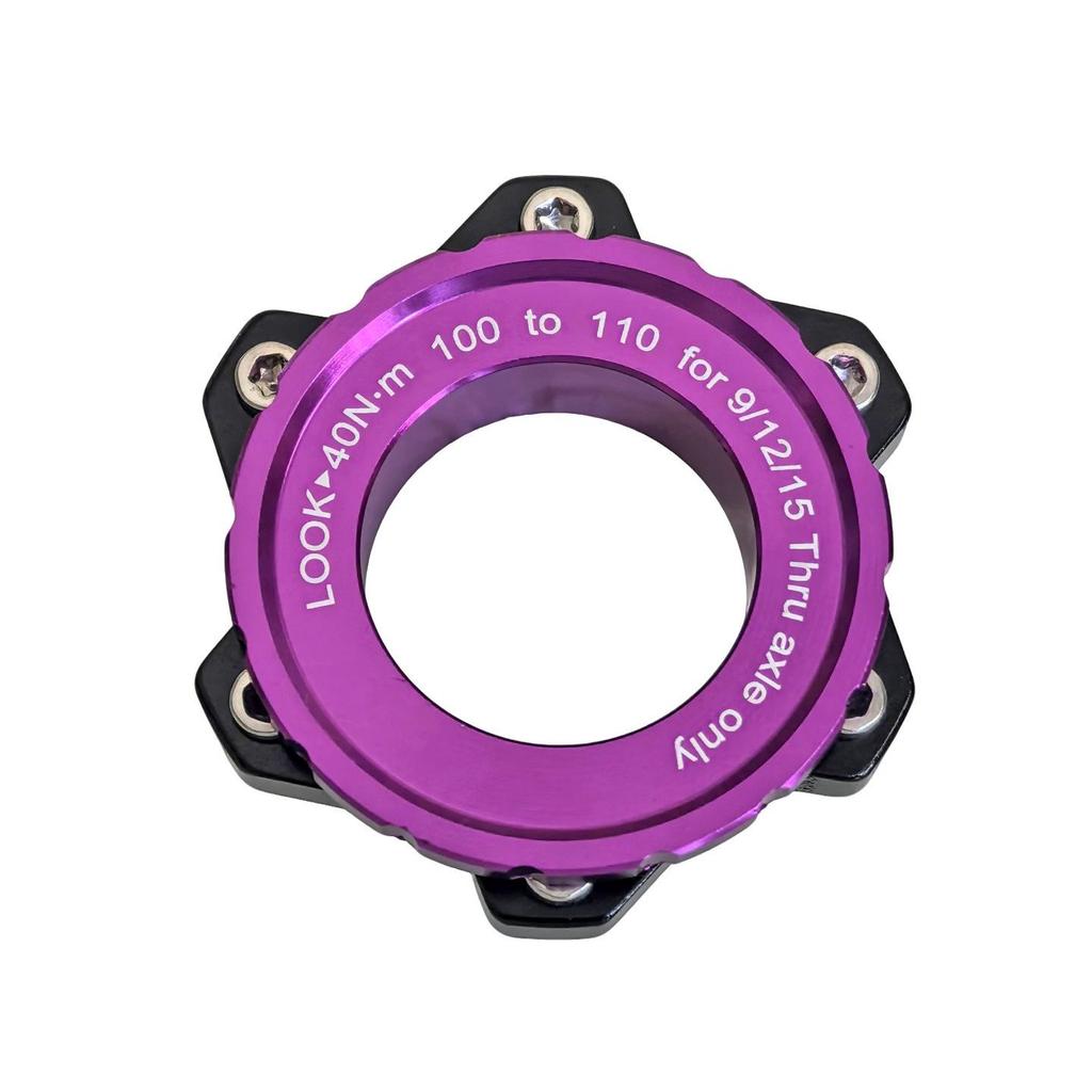 BOOST Center Lock Disc Brake Hub Conversion Kit: Front 100mm 15x110mm Rear 142mm 12x148mm with Washers/Spacers.
