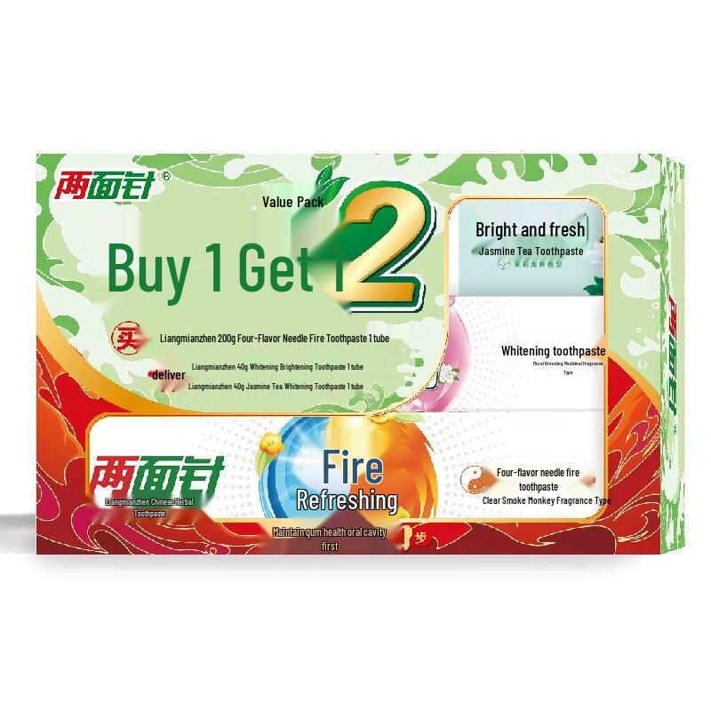 Liang Mian Zhen Herbal Toothpaste Set