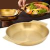 Heat Resistance Frying Pan Stainless Steel Flat Bottom Skillet Instant Noodle Bowl  Seafood Hot Pot