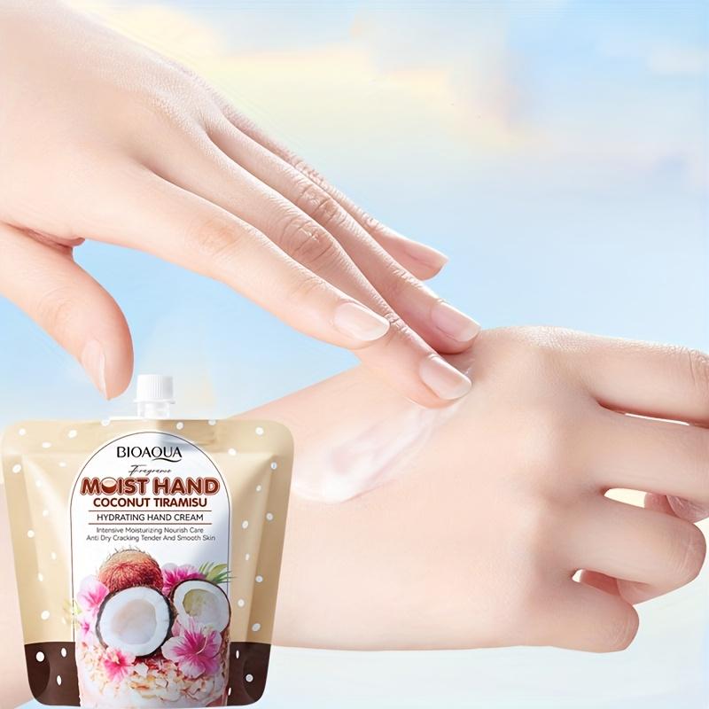 Coconut Tiramisu Moisturizing Hand Cream Improves Dry and Rough Skin, Leaving It Smooth, Soft, Hydrated, Radiant, and Nourished