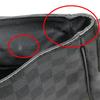 LOUIS VUITTON Damier Grafitte Daniel GM Shoulder Bag leather black unisex N58033 Used