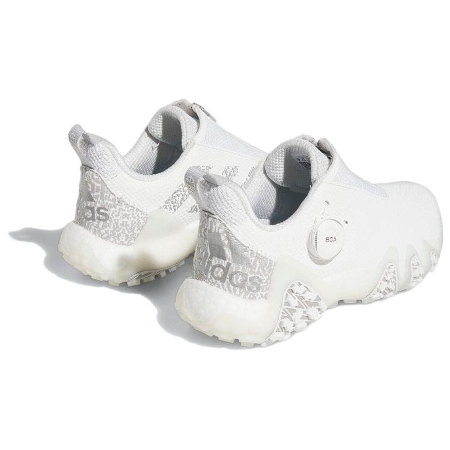 Adidas CodeChaos Versatile Comfortable Minimalist Shock Absorbing Durable Low Top Golf Shoes Women Golf Shoes White Gray GV9423