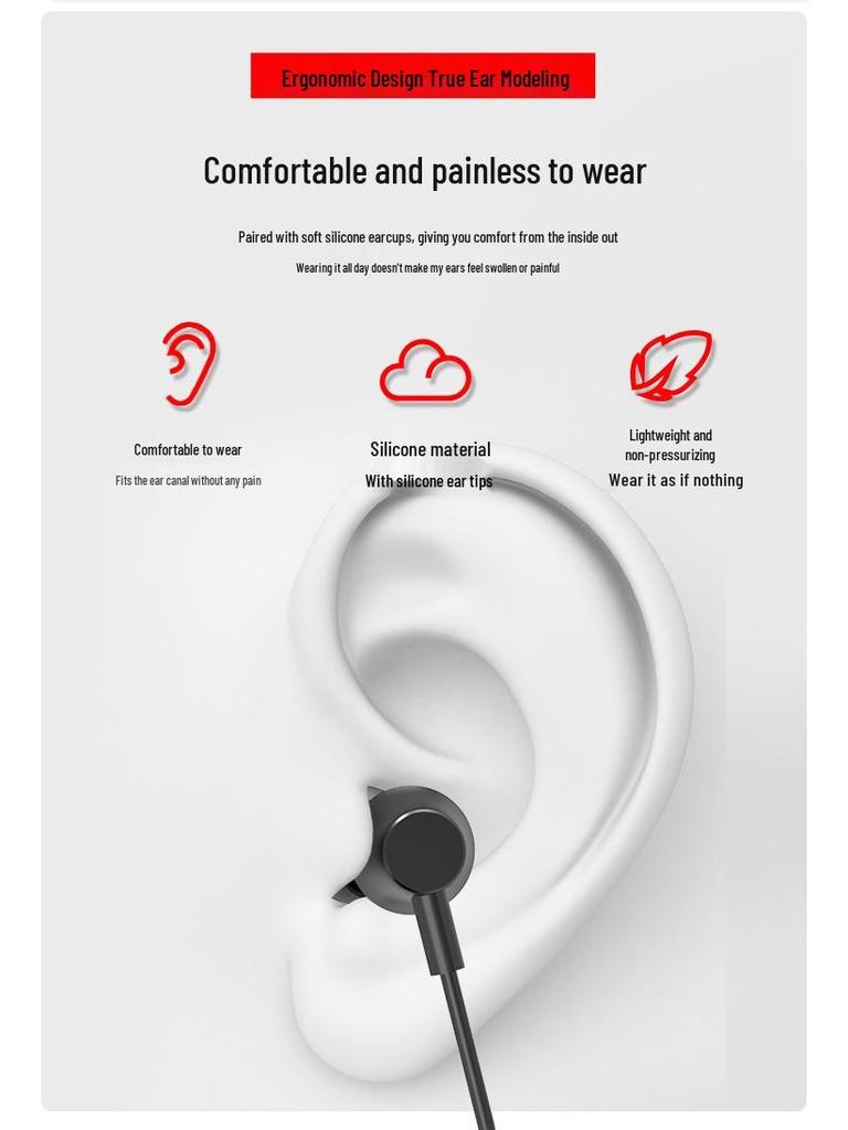 Senior Neckband Noise-Cancelling Bluetooth Hearing Aid, Self-Fitting, 64-Channel, High Power