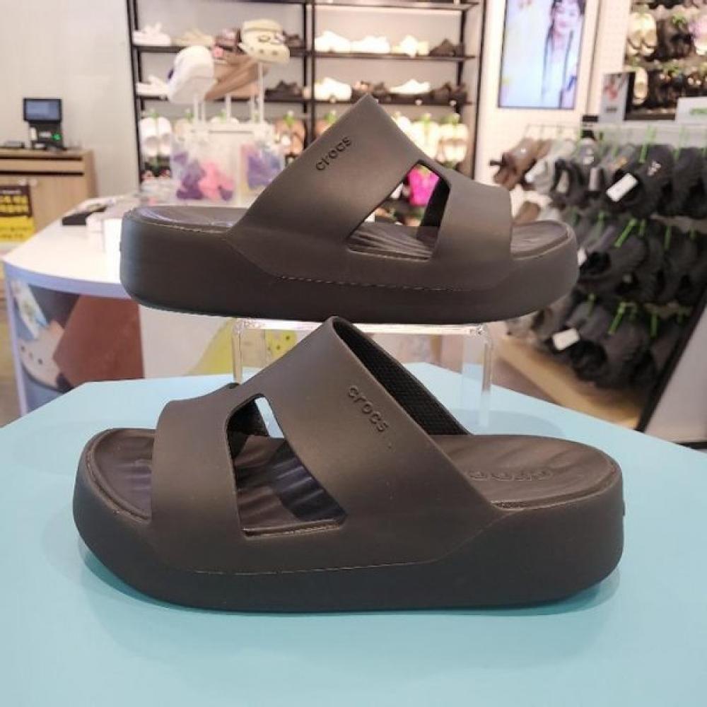 

Crocs Hc14 Crocs Getaway Platform H Strap Black 209409 001 black/230