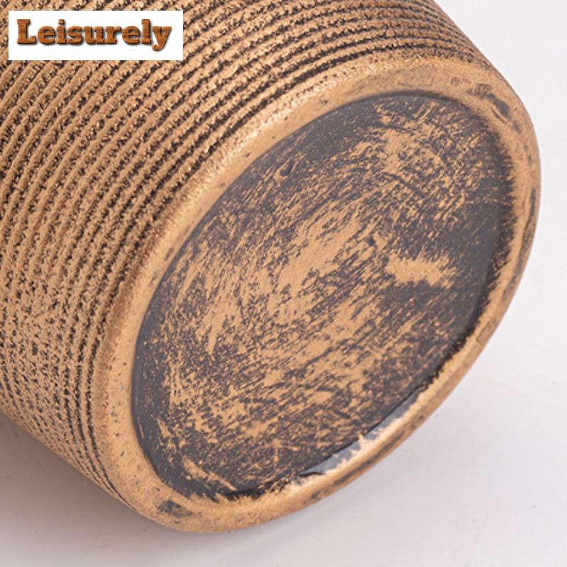 Threaded Needle Mouth  Ceramic Vase For Flowers, Decorative Floral Arrangement Display Flower Insert Creative Little Flower Vase