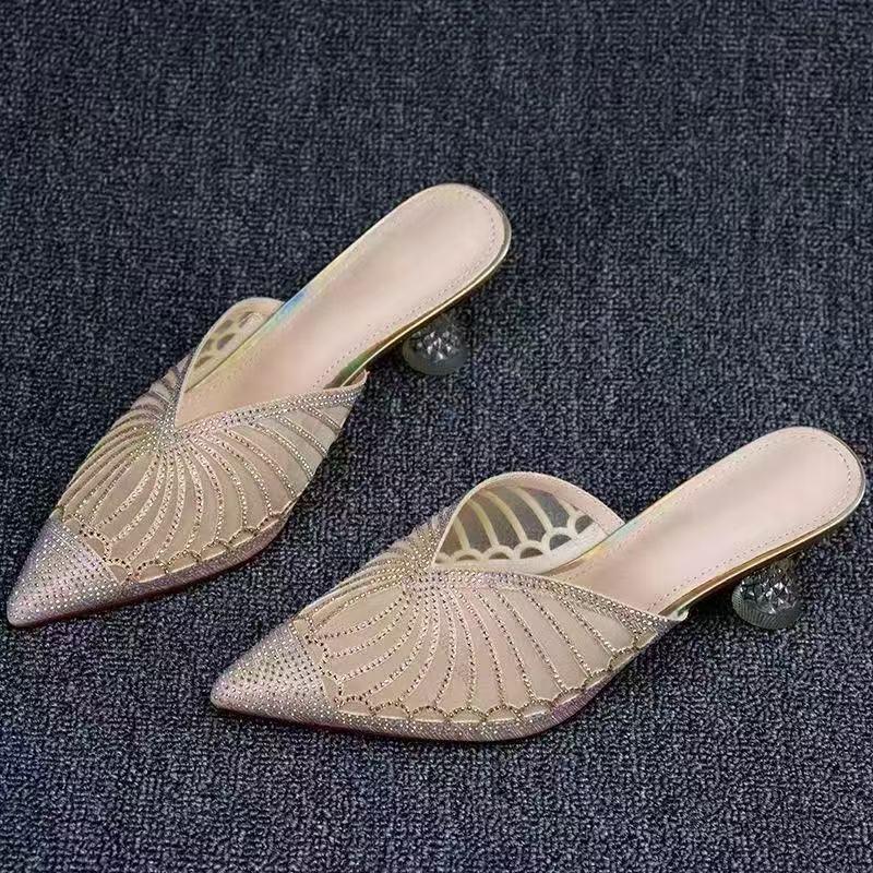 sapatos femininas women light weight golden high quality stiletto heel sandal shoes lady cute sweet spring pumps ab768