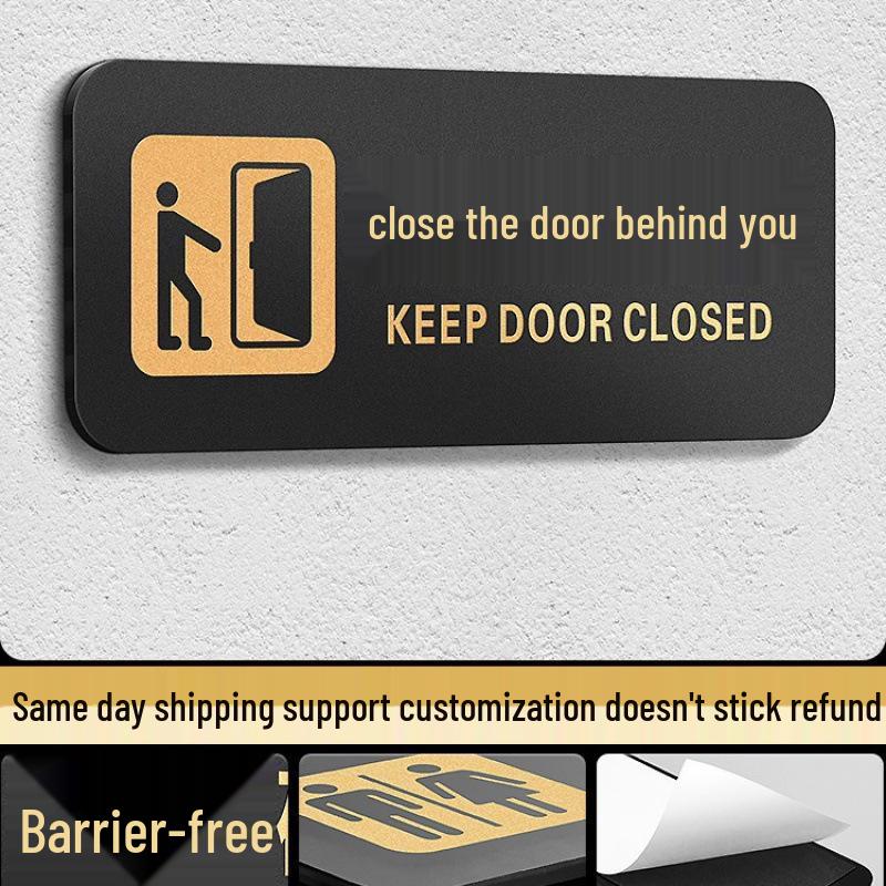 Men's & Women's Restroom Directional Signs for Public Toilets – Left & Right Arrows for Hotels & Offices