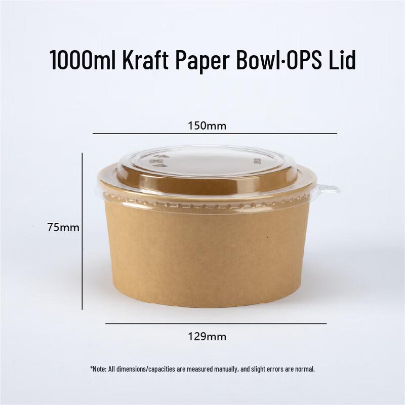 Einweg-Kraftpapier-Mikrowellen-Lebensmittelbehälter