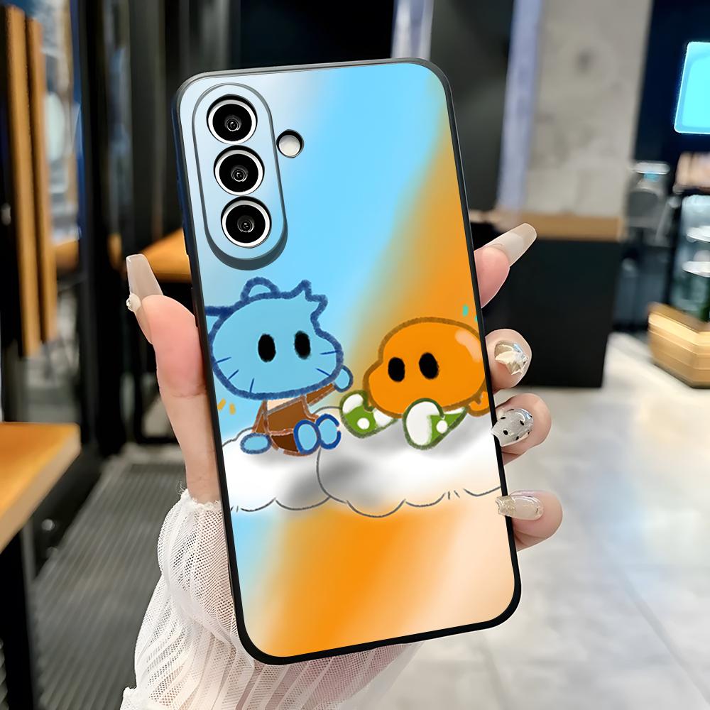 

G-Gumball And Darwin Phone Case For Samsung S26 S25 Plus S20 S20 Plus S22 Ultra S23 FE S21 Plus S21 Ultra Soft Cover Samsung S23 FE
