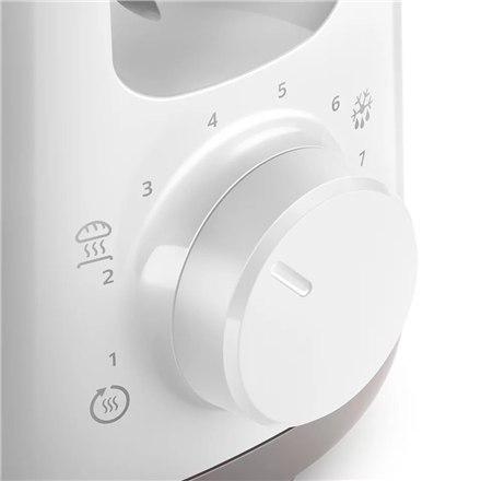 Philips | HD2590/00 Daily Collection | Toaster | Power 870-1030 W | Number of Slots 2 | Housing Material Plastic | White