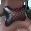 Universal Car Headrest Neck Support Pillow Four Seasons Universal Pu Leather+pp Cotton No Deformation Neck Pillow