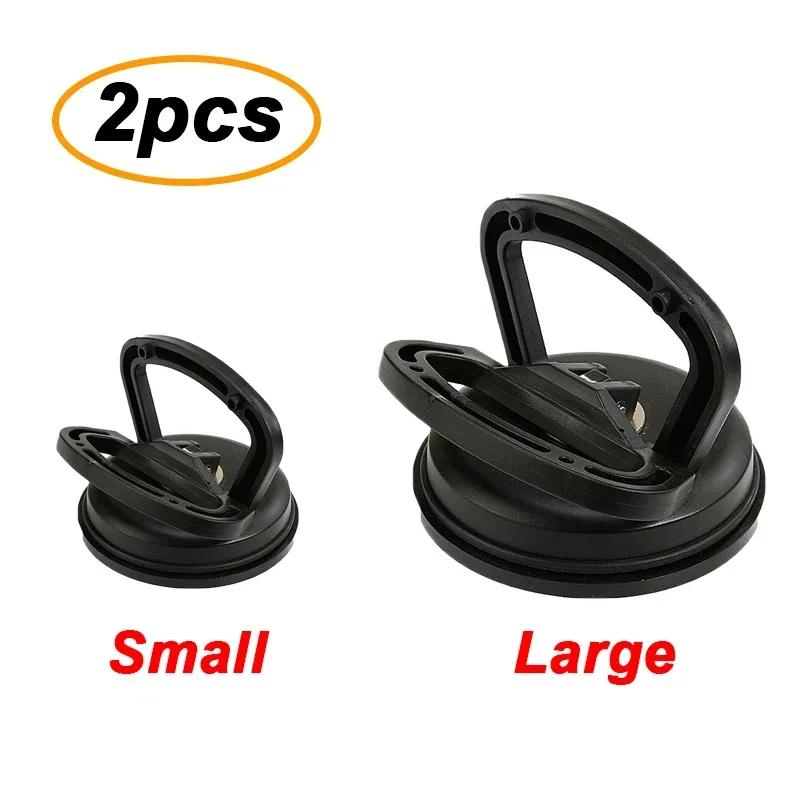 Für Auto Dellen Glas Saugheber Werkzeug Auto Reparatur Werkzeug Karosserie Reparatur Abzieher 2 Zoll Schwarz/Orange Saugnapf Dellen Entfernen Abzieher